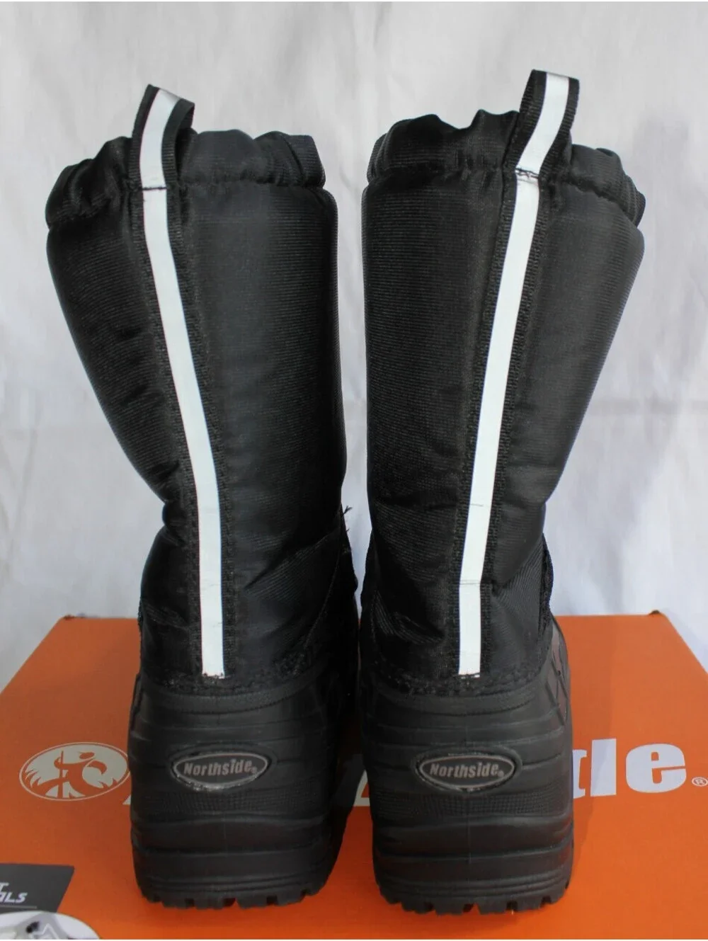 Northside Men's Size 10 Leavenworth Snow Winter Boot Onyx  Black w Box